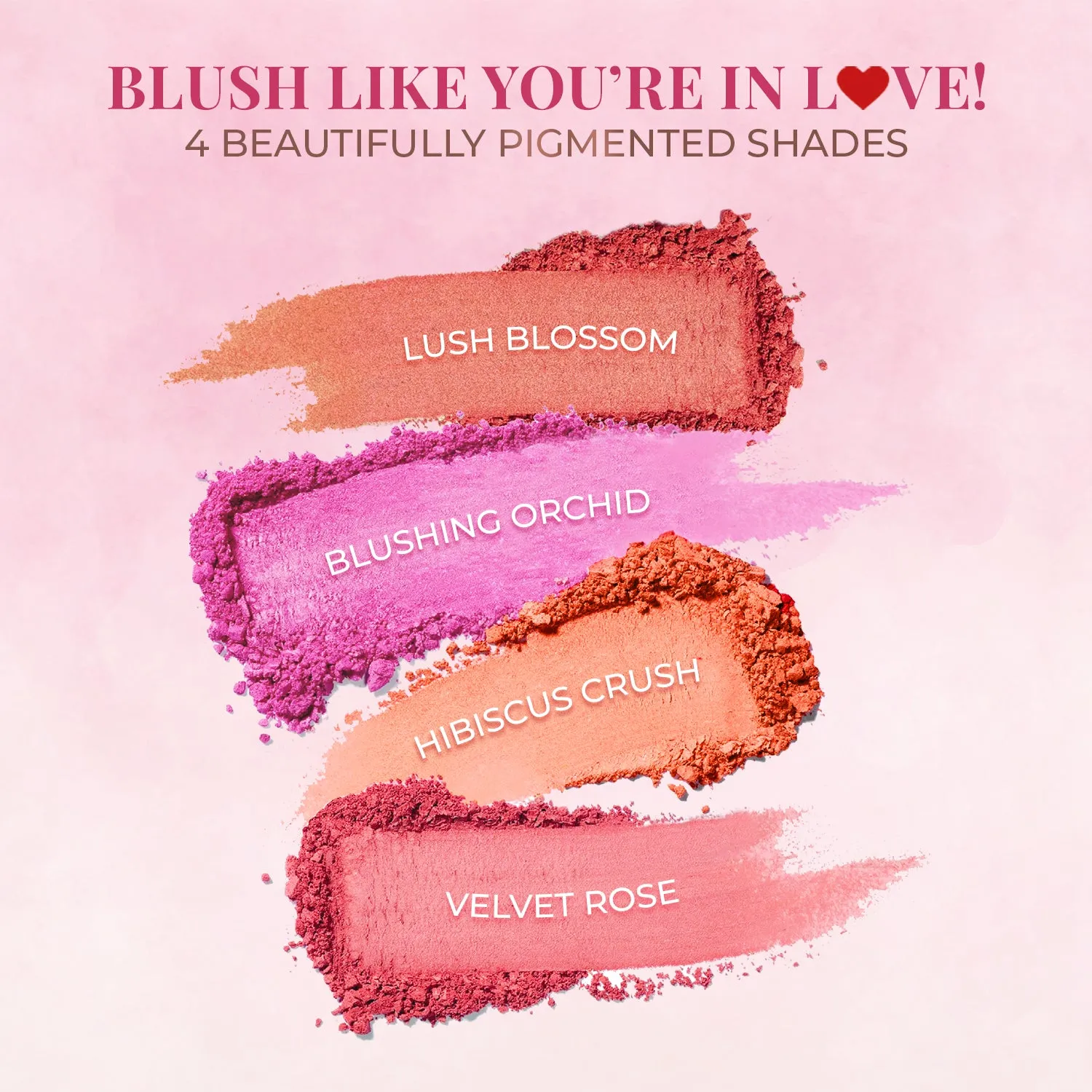 Nourishing Powder Blush with Beetroot and Gotukola - Velvet Rose