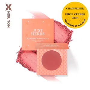 Nourishing Powder Blush with Beetroot and Gotukola - Velvet Rose