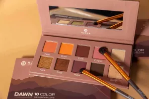Nuban Dawn 10 Colour Eyeshadow Palette