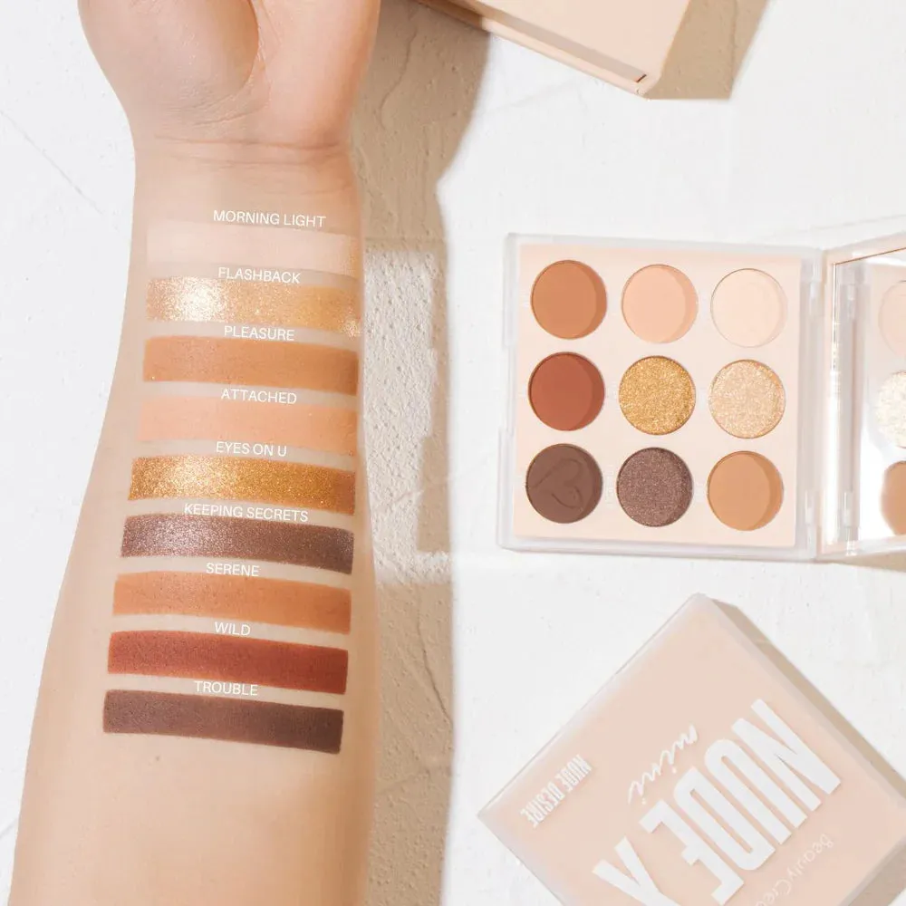 Nude X 9 Color Mini Eyeshadow - 3 color