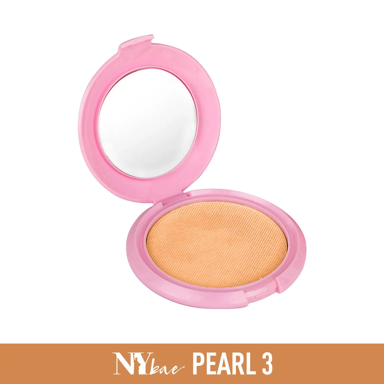 NY Bae 3 in 1 Foundation Concealer and Compact Cake Cream to Powder Texture Broadway Bomb Range - Pearl 3 (Wheatish to Dusky)
