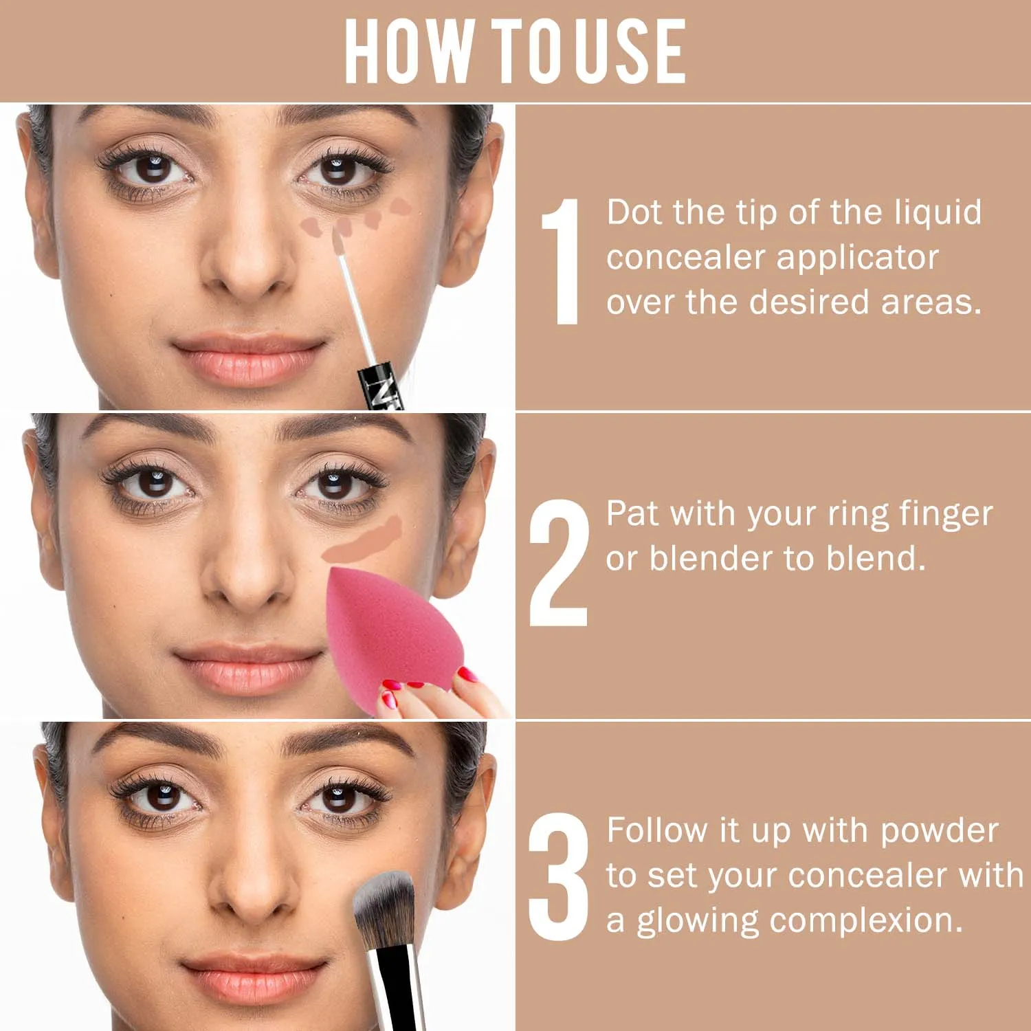 NY Bae Conceal & Conquer Liquid Concealer - Vanilla 02 (4 ml) | Fair Skin | Creaseless Finish | Conceals Blemishes & Imperfections | Full Coverage | Quick Drying | Long lasting | Water Resistant