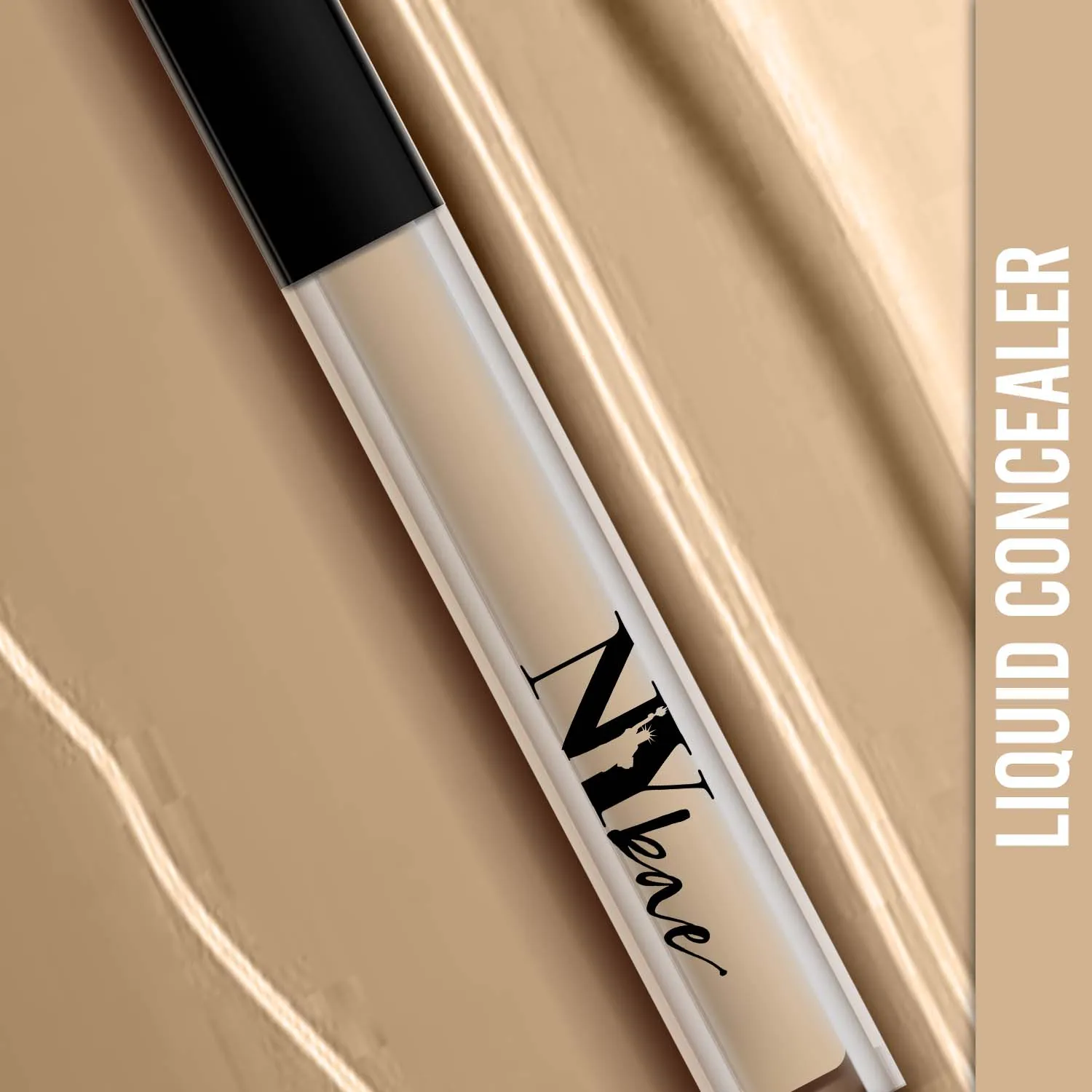 NY Bae Conceal & Conquer Liquid Concealer - Vanilla 02 (4 ml) | Fair Skin | Creaseless Finish | Conceals Blemishes & Imperfections | Full Coverage | Quick Drying | Long lasting | Water Resistant