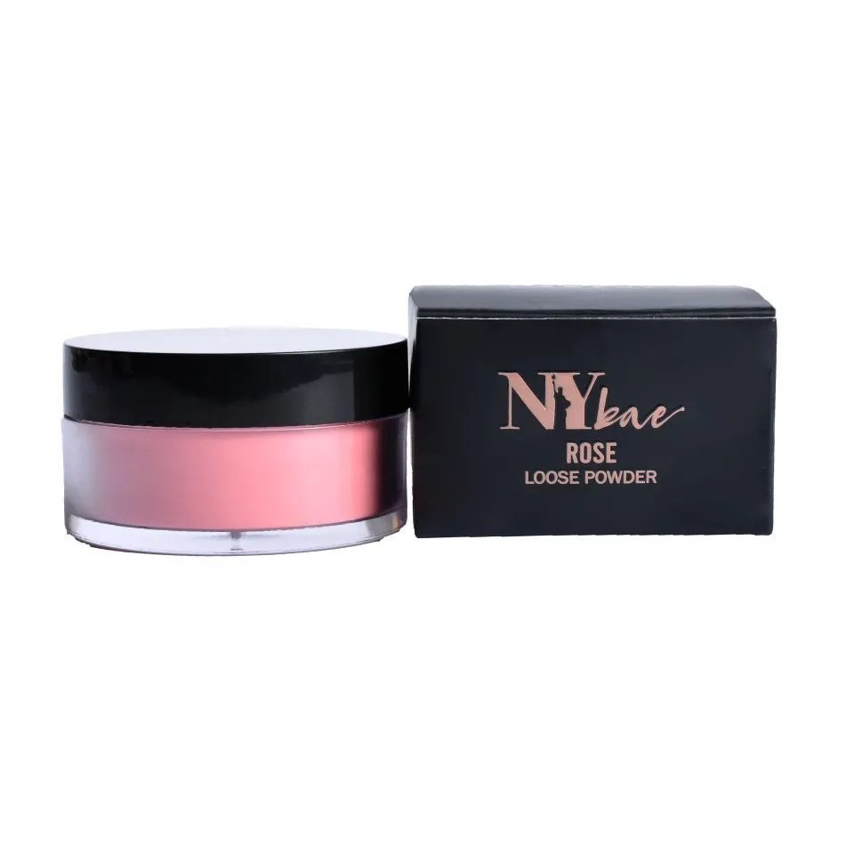 NY Bae Rose Loose Powder (5.8 g) | Matte Finish | Enriched with Rose Oil | Blurs Imperfections | Sets Makeup | Long Wearing
