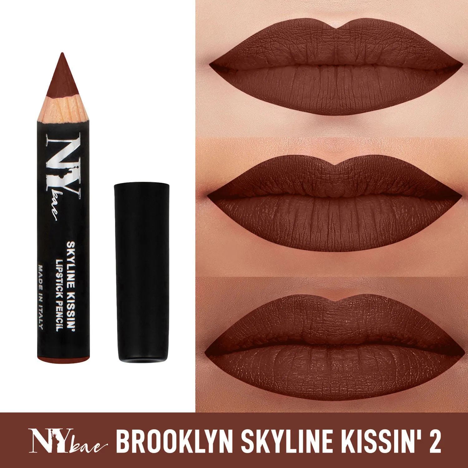 NY Bae Skyline Kissin' - Mini Lip Crayon Brooklyn Skyline Kissin' 2 (1.5g)