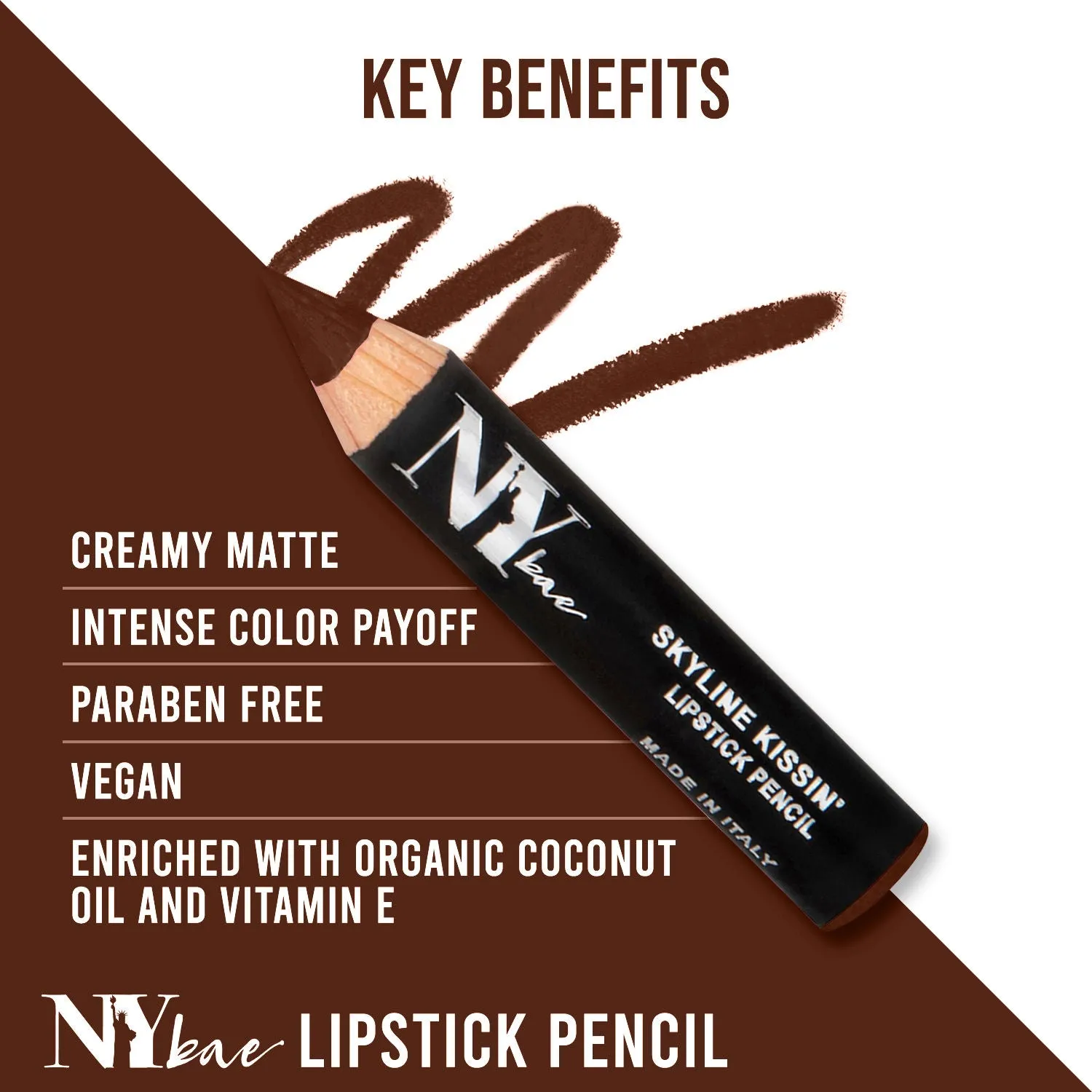 NY Bae Skyline Kissin' - Mini Lip Crayon Times Square Skyline Kissin' 6 (1.5g)
