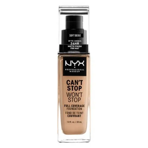 NYX - Can't Stop Won't Stop Contour Concealer Soft Beige - 0.11 fl oz (3.5 ml)