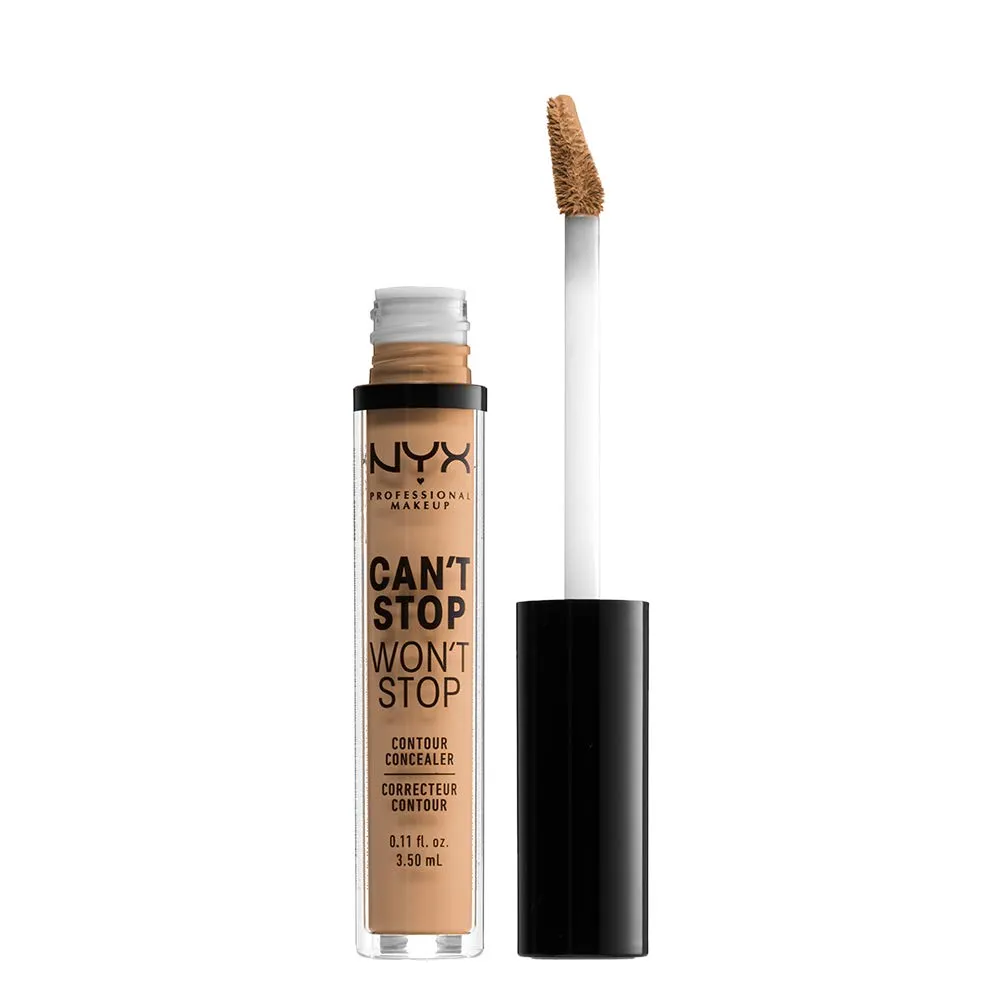NYX Professional Makeup Can't Stop Won't Stop Concealer, Soft Beige, 3,50 mL