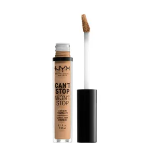 NYX Professional Makeup Can't Stop Won't Stop Concealer, Soft Beige, 3,50 mL