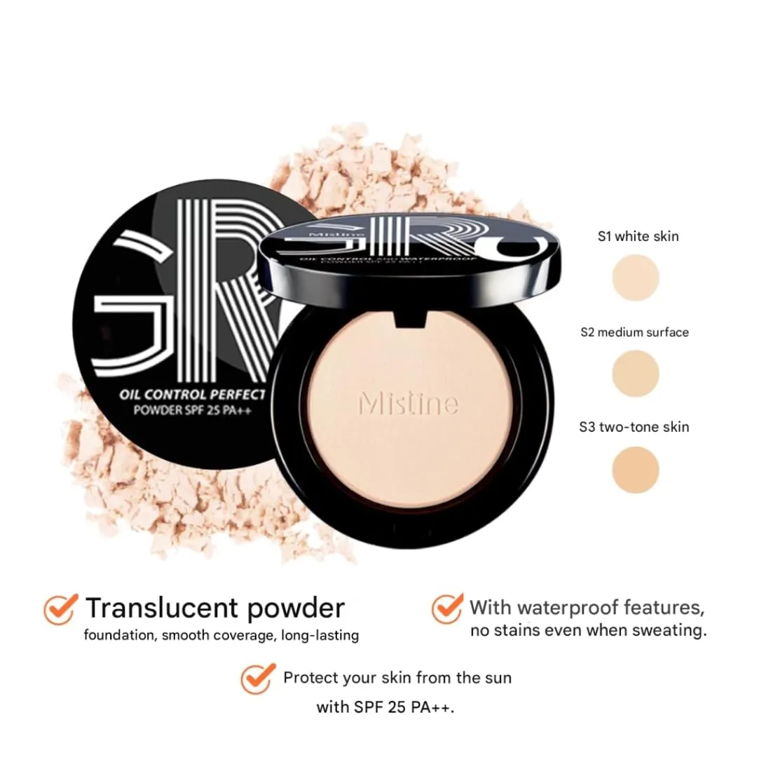 OIL CONTROL PERFECT POWDER  Translucent Matte Powder with SPF25 PA    10 G (S3, 10G)