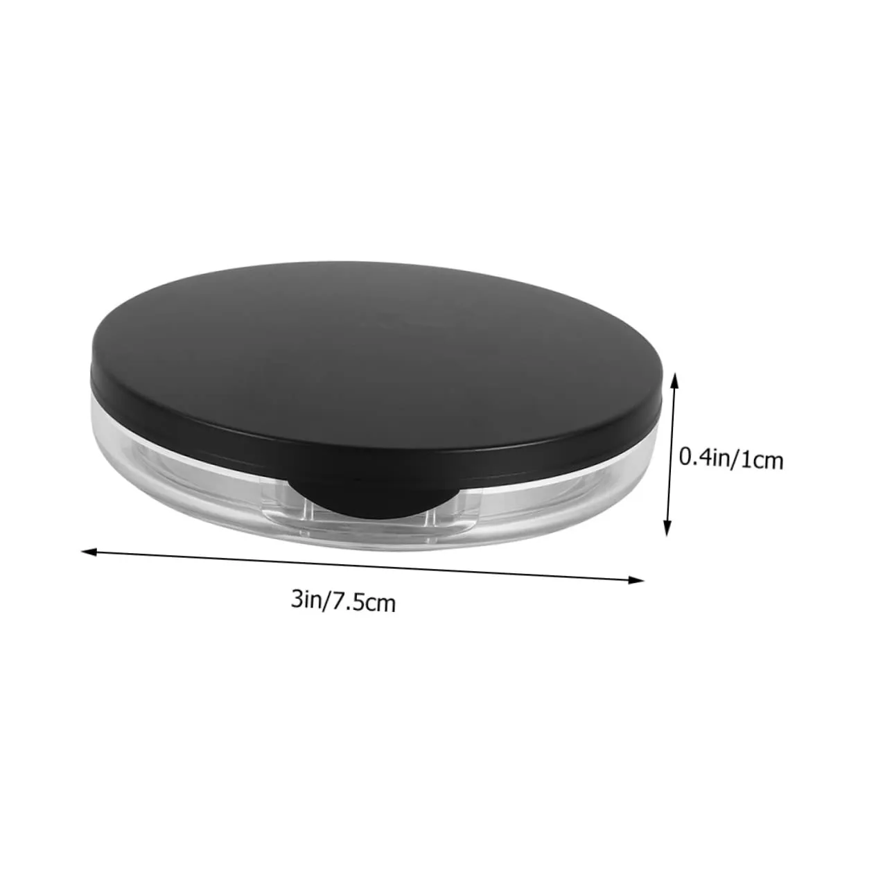 Organize Your Beauty Supplies with 2 Sets of Powder Puff Storage Boxes for Makeup Sponges and