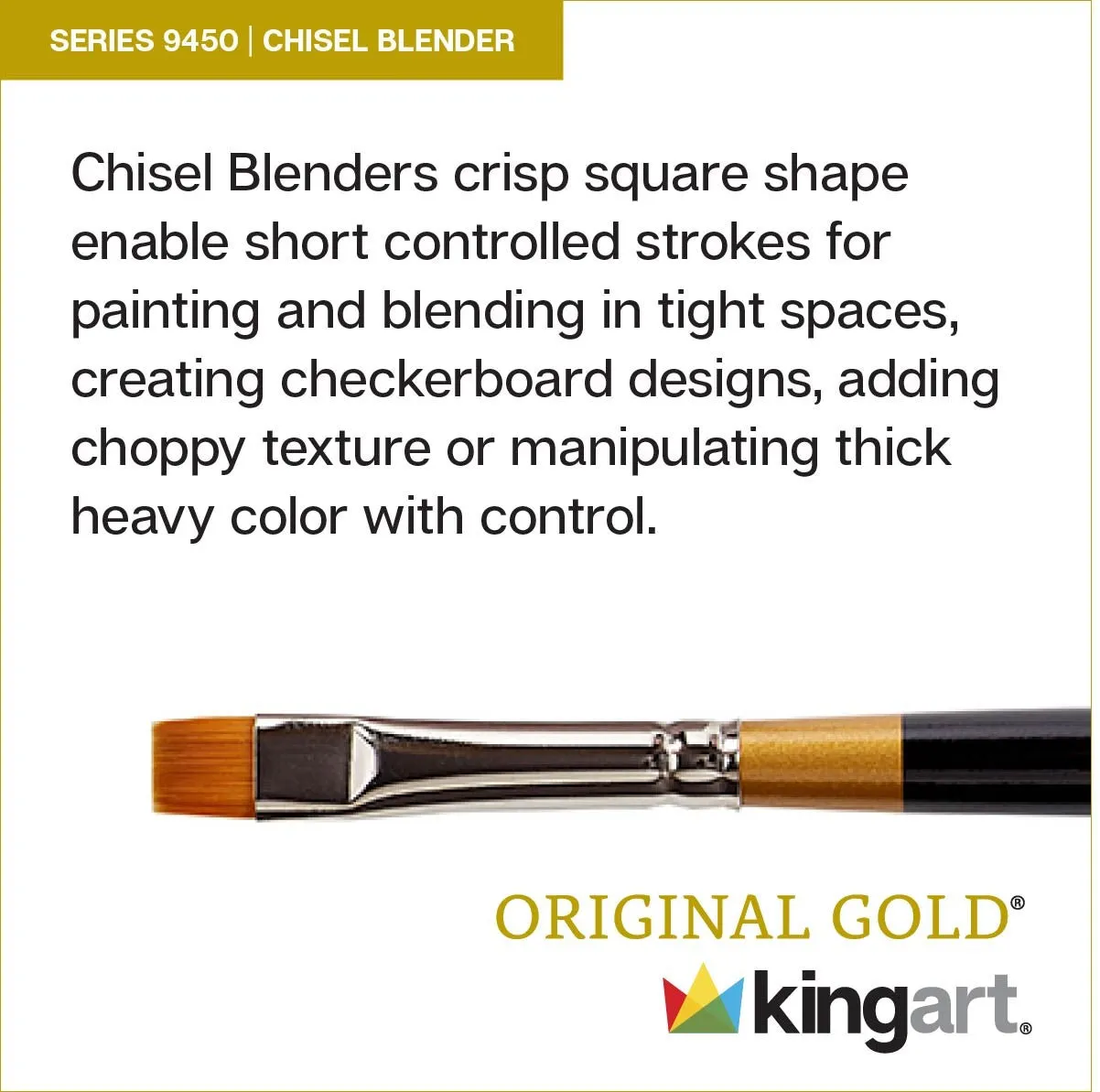 Original Gold® 9450 Chisel Blender Set, 5 pc