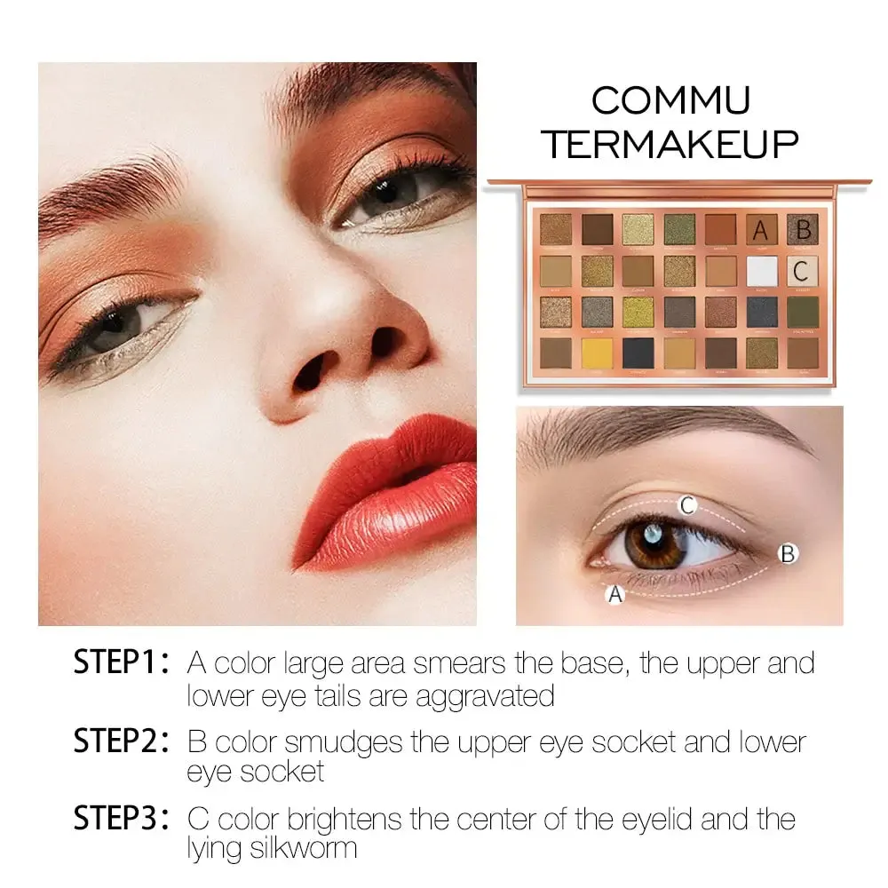 OTO COSMETICS EYE ESSENCE PALETTE (28 COLORS EYESHADOW) - ( Upto 90% Off )