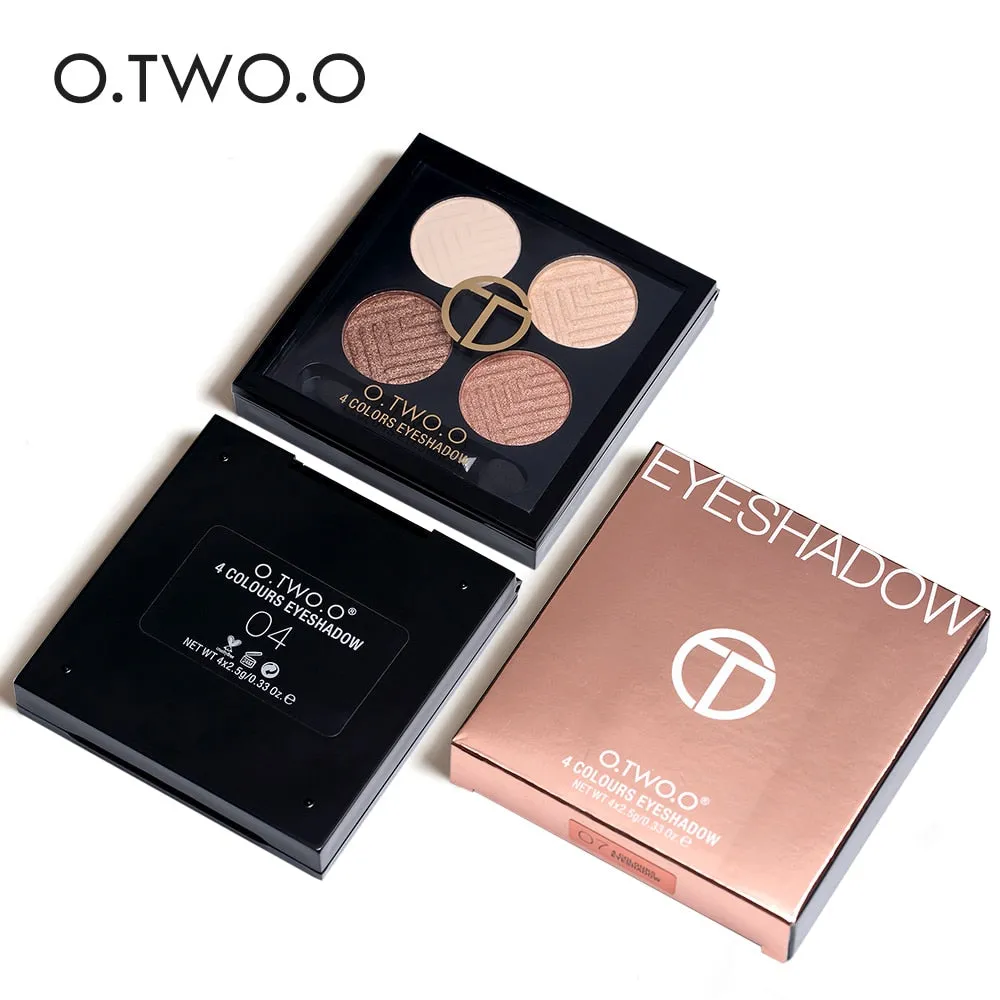 O.TWO.O Diamond Eyeshadow Palette Matte&Shimmer Glitter Matallic Makeup Long Lasting Eye Shadow Professional Eyeshadow Palette