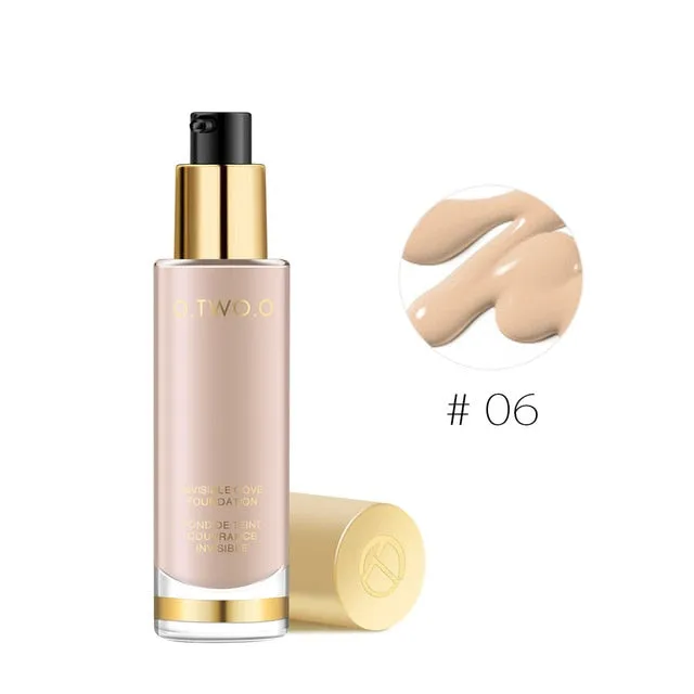 O.TWO.O Foundation Matte Long Lasting Face Makeup Foundation Concealer Naturally Liquid Foundation Cream Cosmetic Foundation