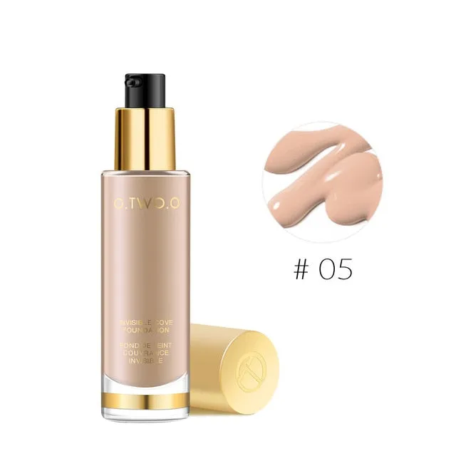 O.TWO.O Foundation Matte Long Lasting Face Makeup Foundation Concealer Naturally Liquid Foundation Cream Cosmetic Foundation