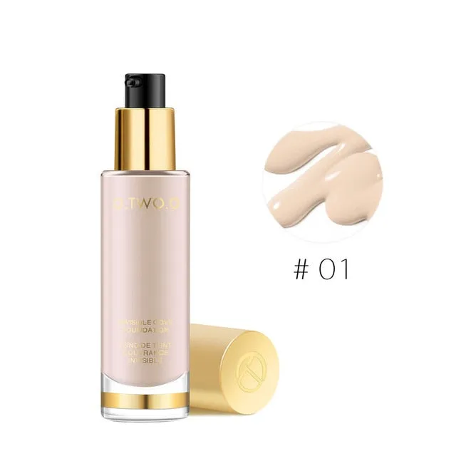 O.TWO.O Foundation Matte Long Lasting Face Makeup Foundation Concealer Naturally Liquid Foundation Cream Cosmetic Foundation