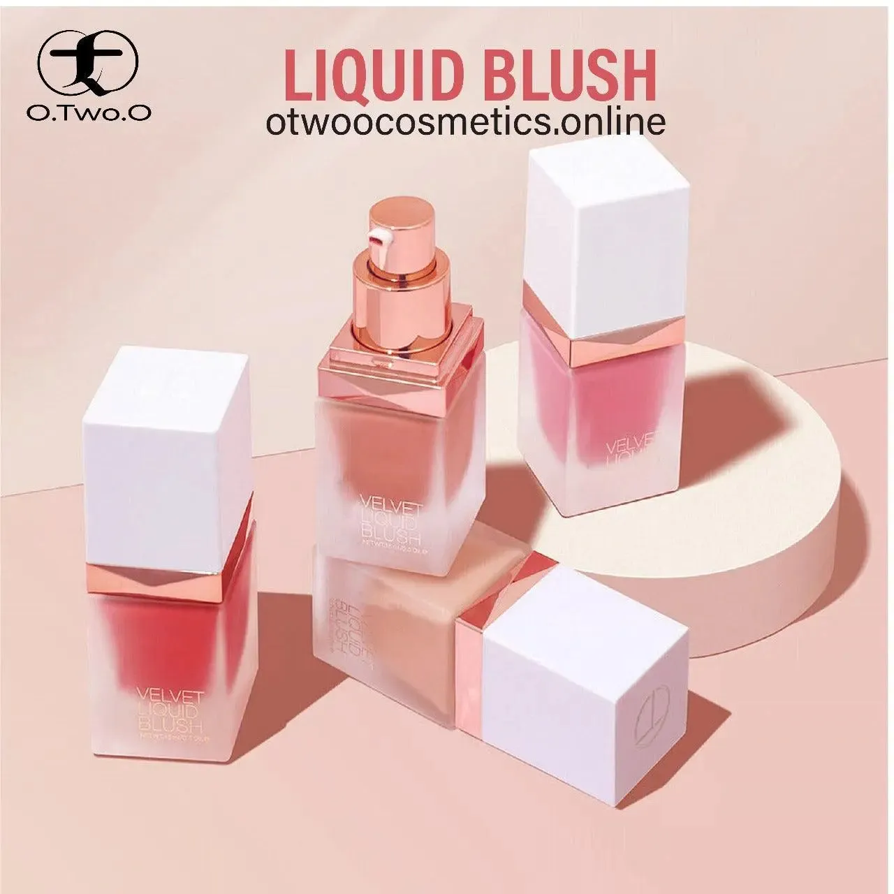 O.TWO.O Velvet Liquid Blush