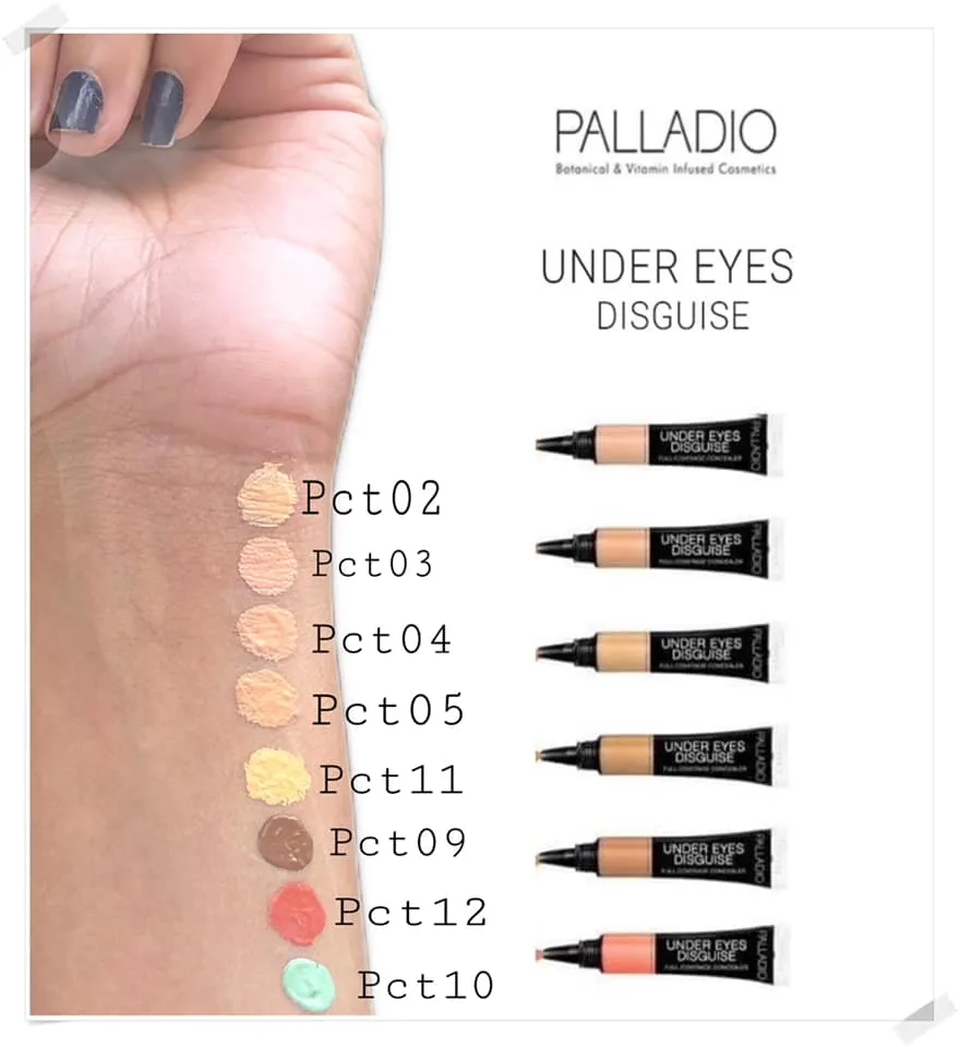Palladio full coverage concealer with aloe & chamomille