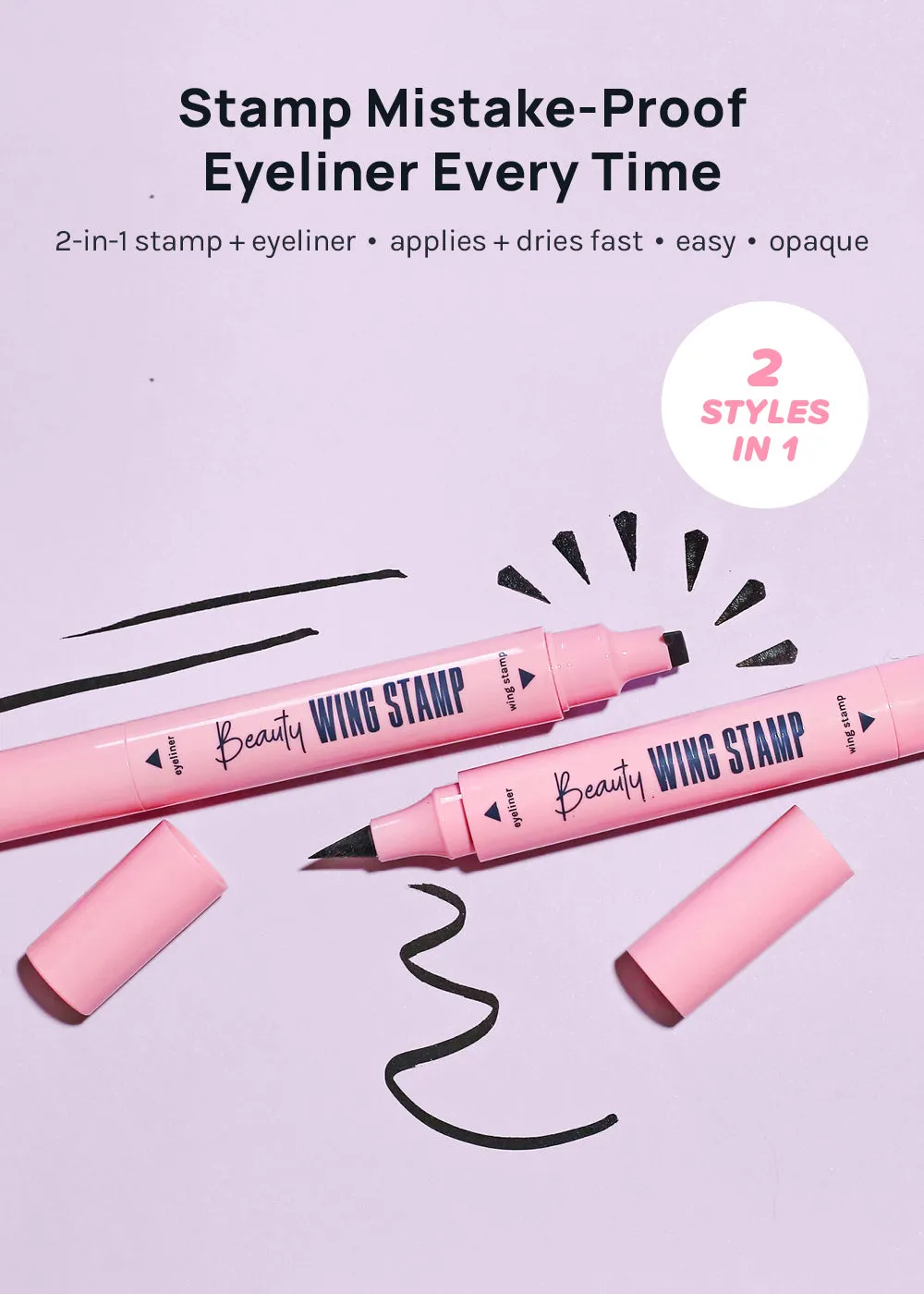 Paw Paw Beauty Wing Stamp Eyeliner
