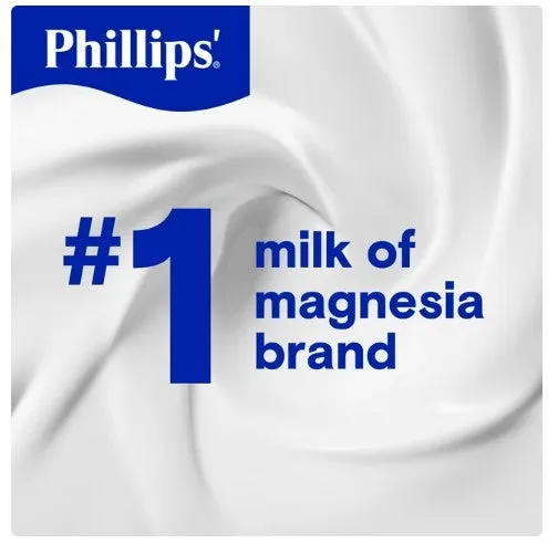 Phillips' Wild Cherry Milk of Magnesia Liquid Magnesium Laxative, 12 oz