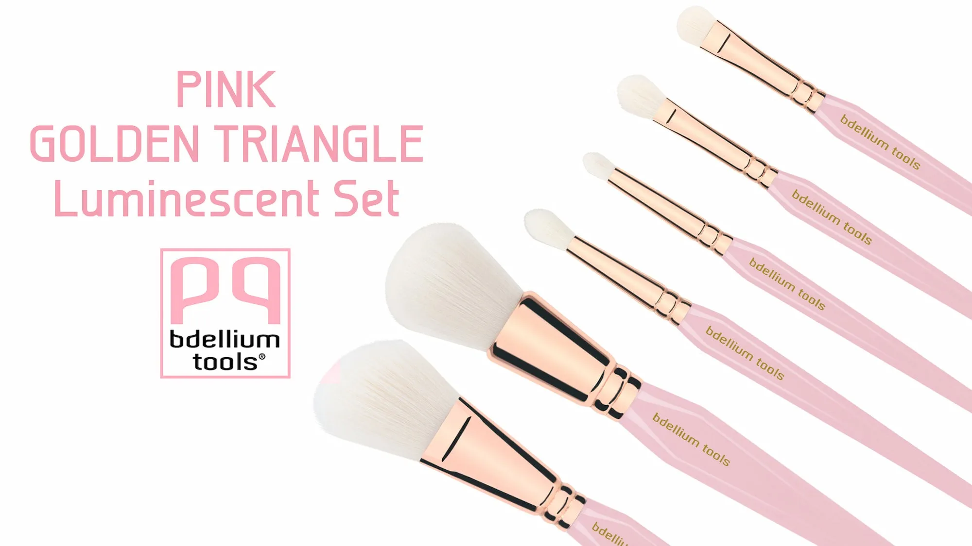 Pink Golden Triangle Luminescent Set