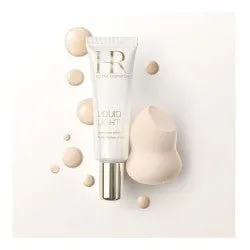 Pochette Hr Nera E Bianca   Illuminante Liquid Light Con Beauty Blender