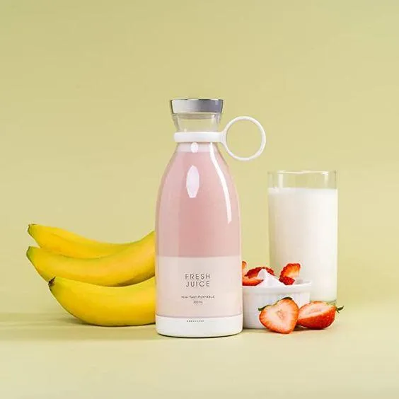 Portable Mini Juice Blender USB Rechargeable Mixer Juicer for Outdoor