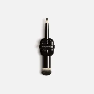 Powder & Concealer Brush Duet   Travel Caps - Vegan