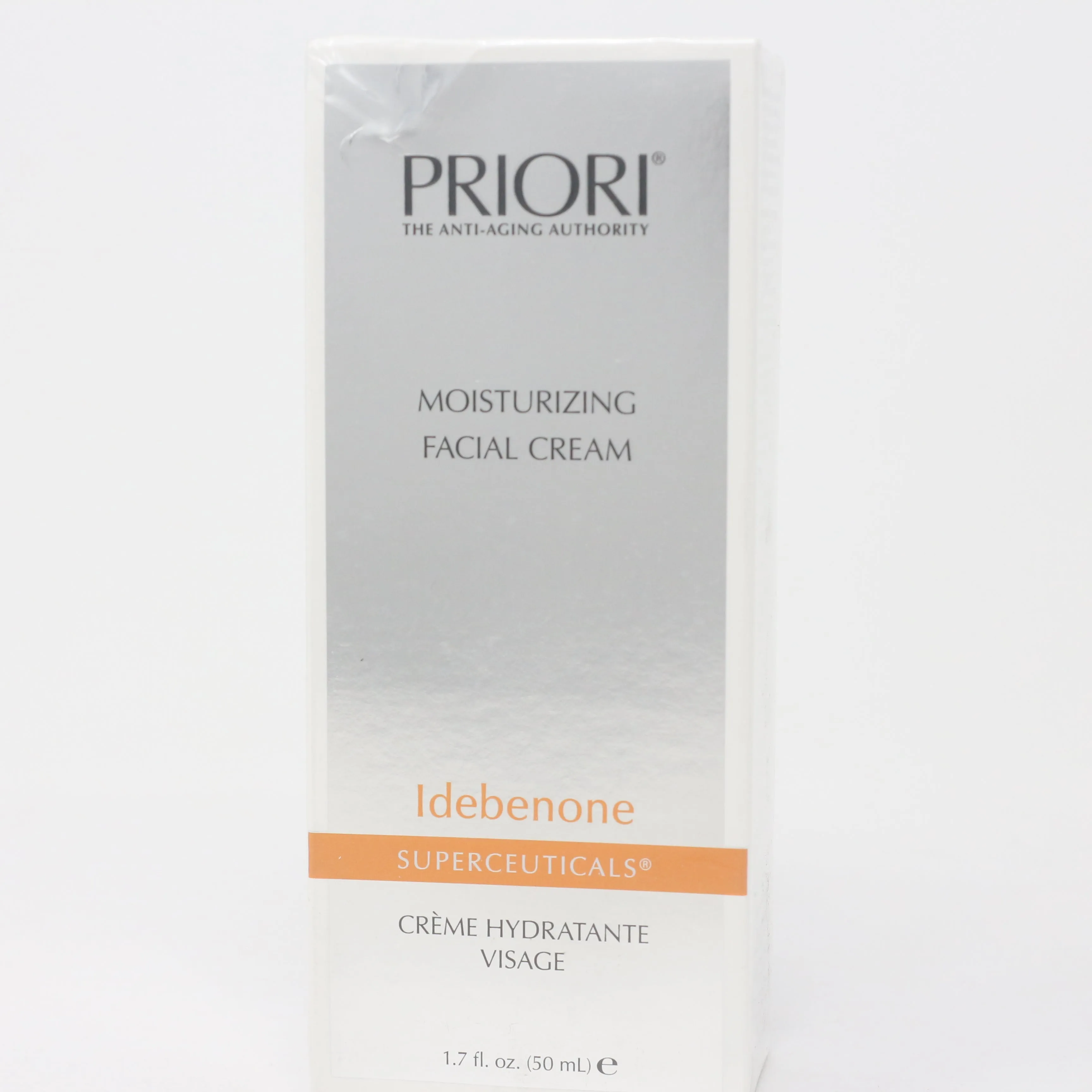 Priori Idebenone Superceuticals Moisturizing Facial Cream 1.7oz  New With Box
