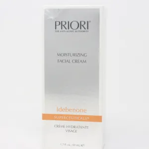 Priori Idebenone Superceuticals Moisturizing Facial Cream 1.7oz  New With Box