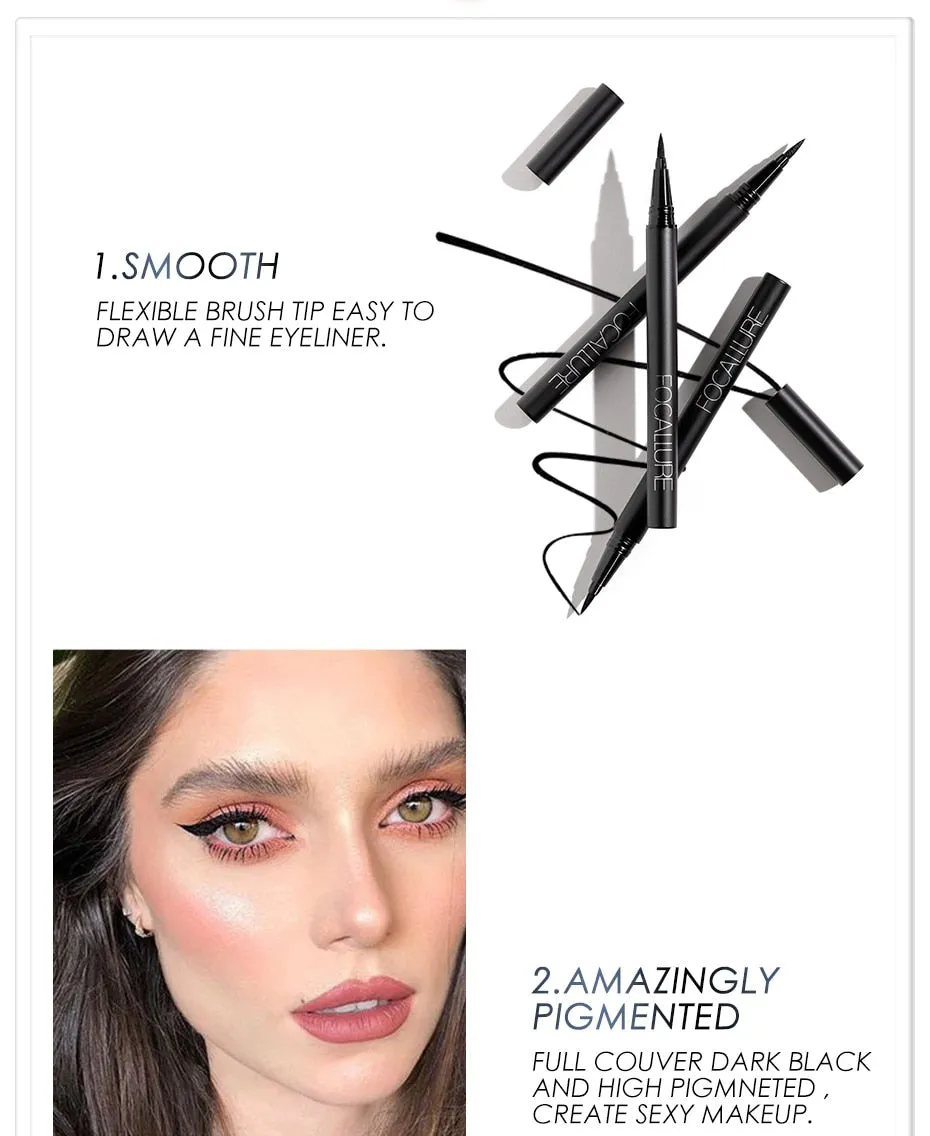 Professional Liquid Makeup Eyeliner Pencil 24 Hours Long Lasting Water-Proof