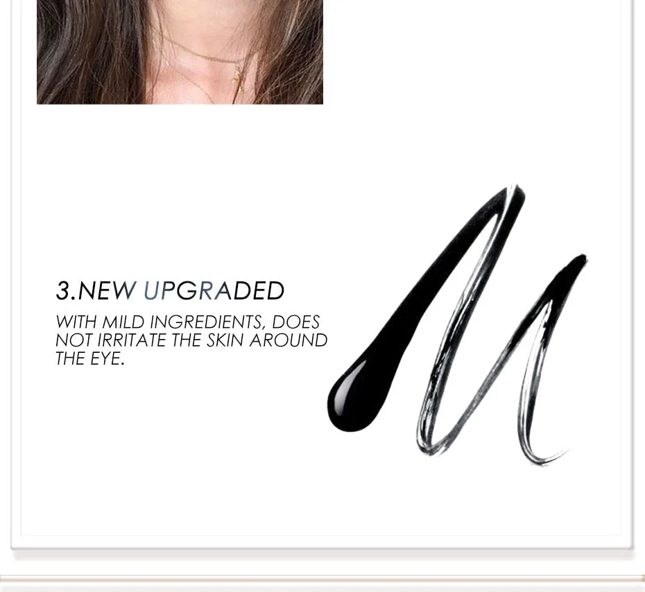 Professional Liquid Makeup Eyeliner Pencil 24 Hours Long Lasting Water-Proof