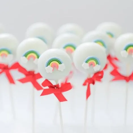 Rainbow Cakepop
