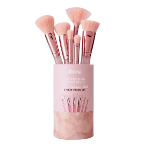 Raww Bare Essentials Make Up Brush Set - 6 piece