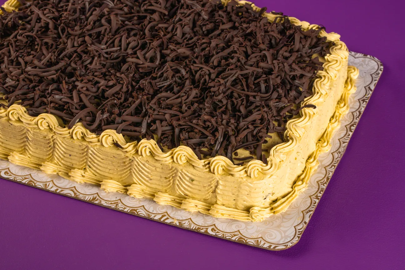 Rectangular Chocolate Avocado Cake