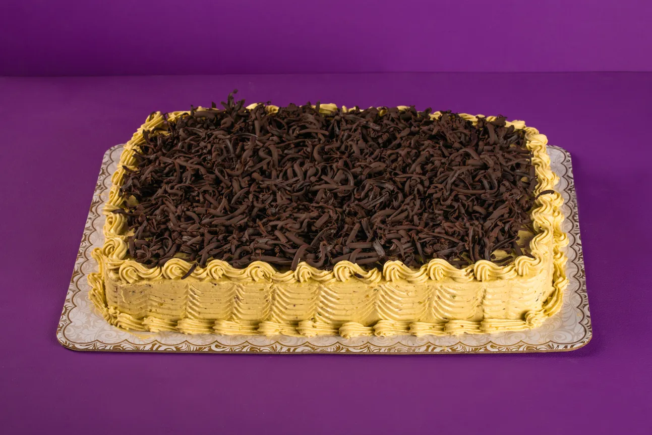 Rectangular Chocolate Avocado Cake