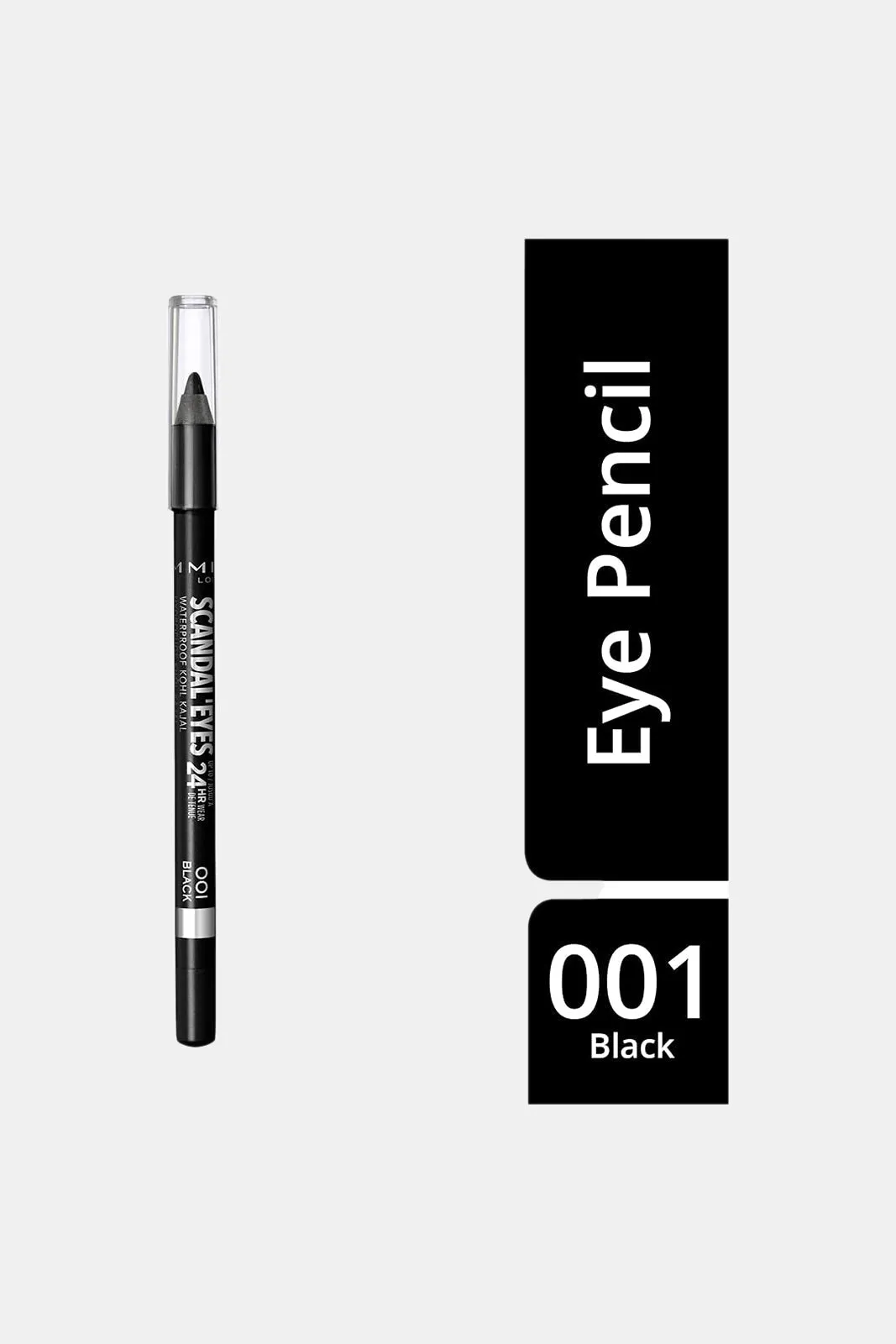 Rimmel London Scandaleyes Women Black 001 Water Proof Kohl