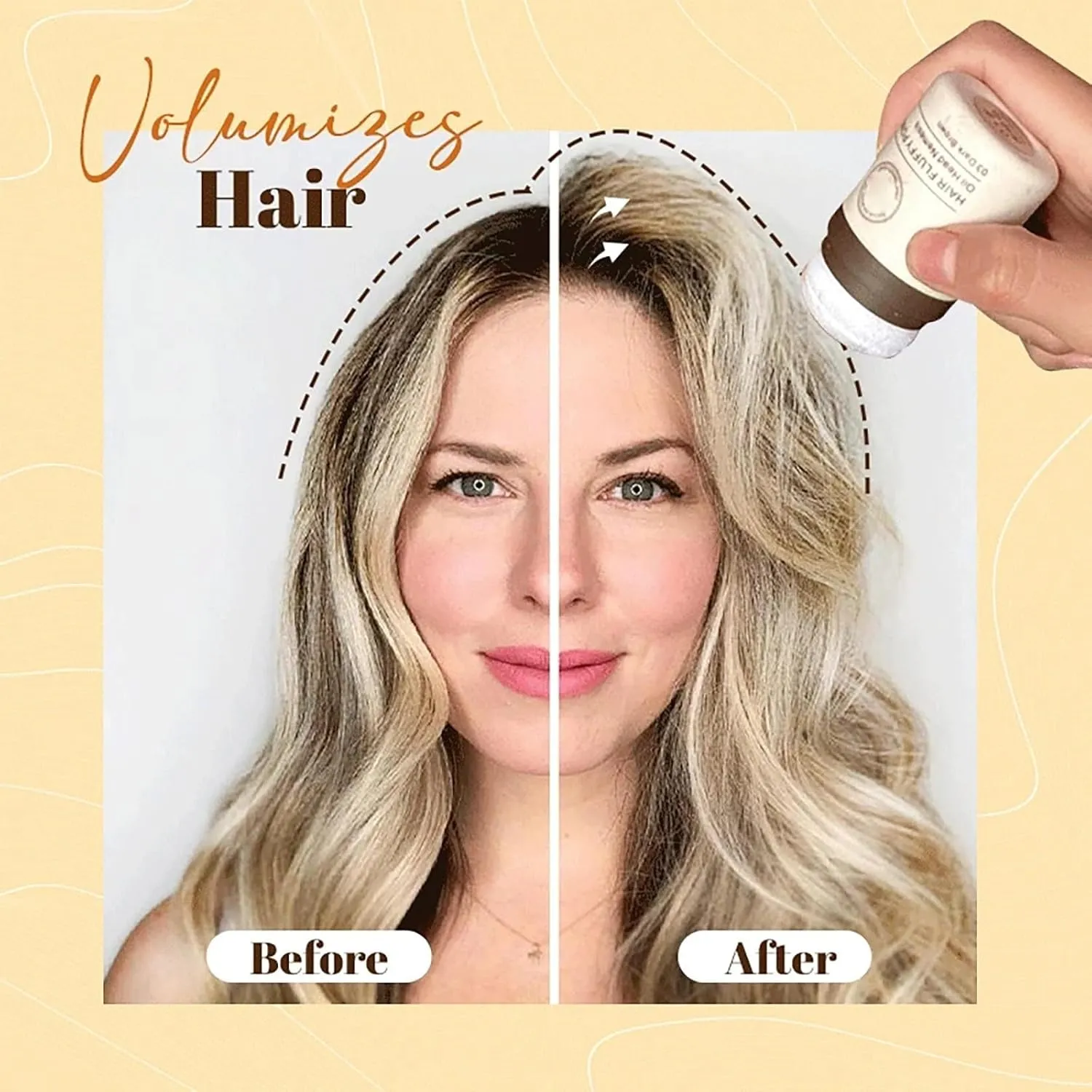 Root Modification Hairline Powder Powder Leave in Oil Control to Greasy Lazy Artifact Dry Hair Loose Powder Oil Control Home Perm (BW1, One Size)
