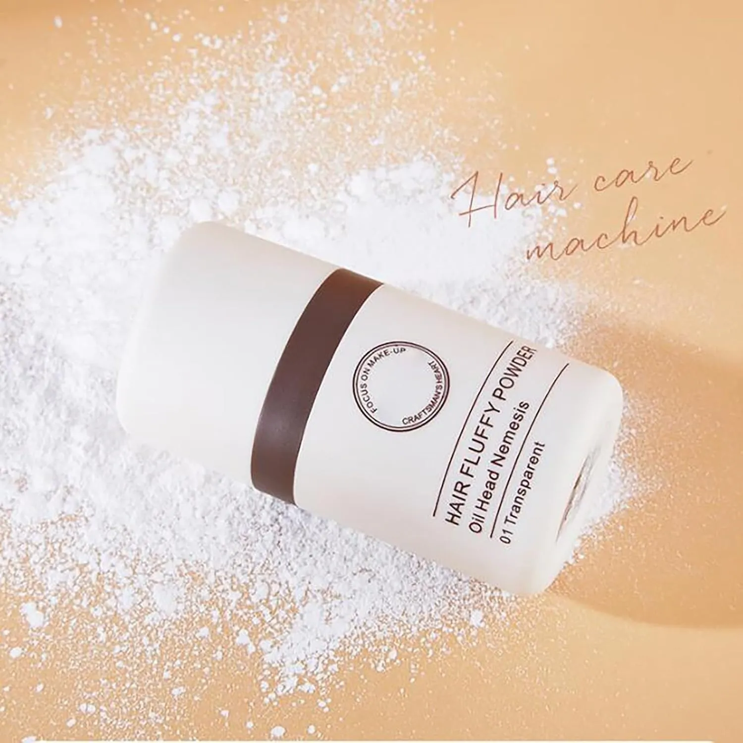 Root Modification Hairline Powder Powder Leave in Oil Control to Greasy Lazy Artifact Dry Hair Loose Powder Oil Control Home Perm (BW1, One Size)