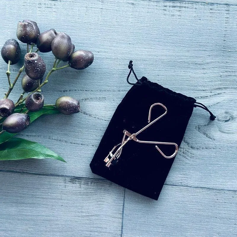 Rose Gold Eyelash Curler with Comb