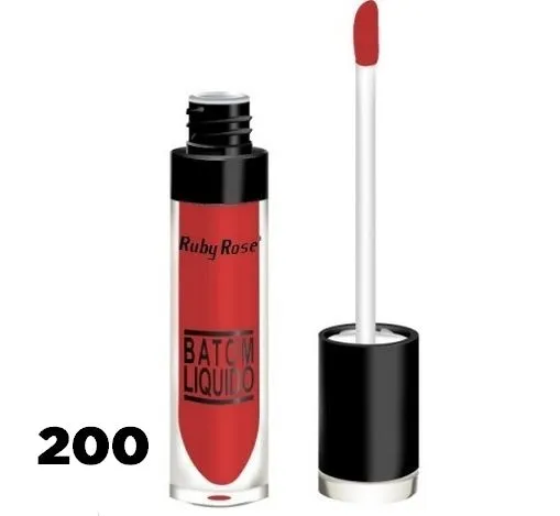 Ruby rose batom liquido liquid matte lipstick HB-8213