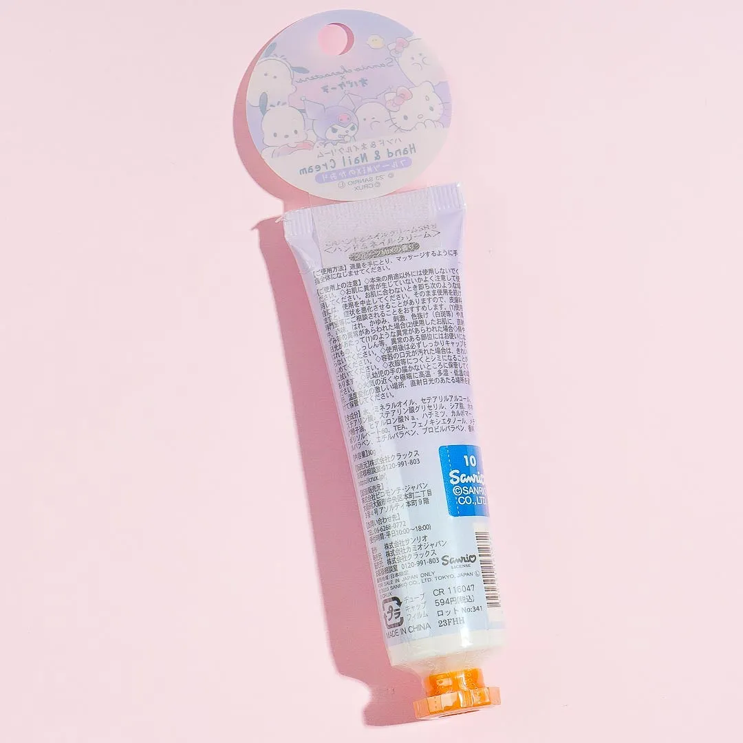 Sanrio Characters x Obakenu Hand & Nail Cream - Fruit