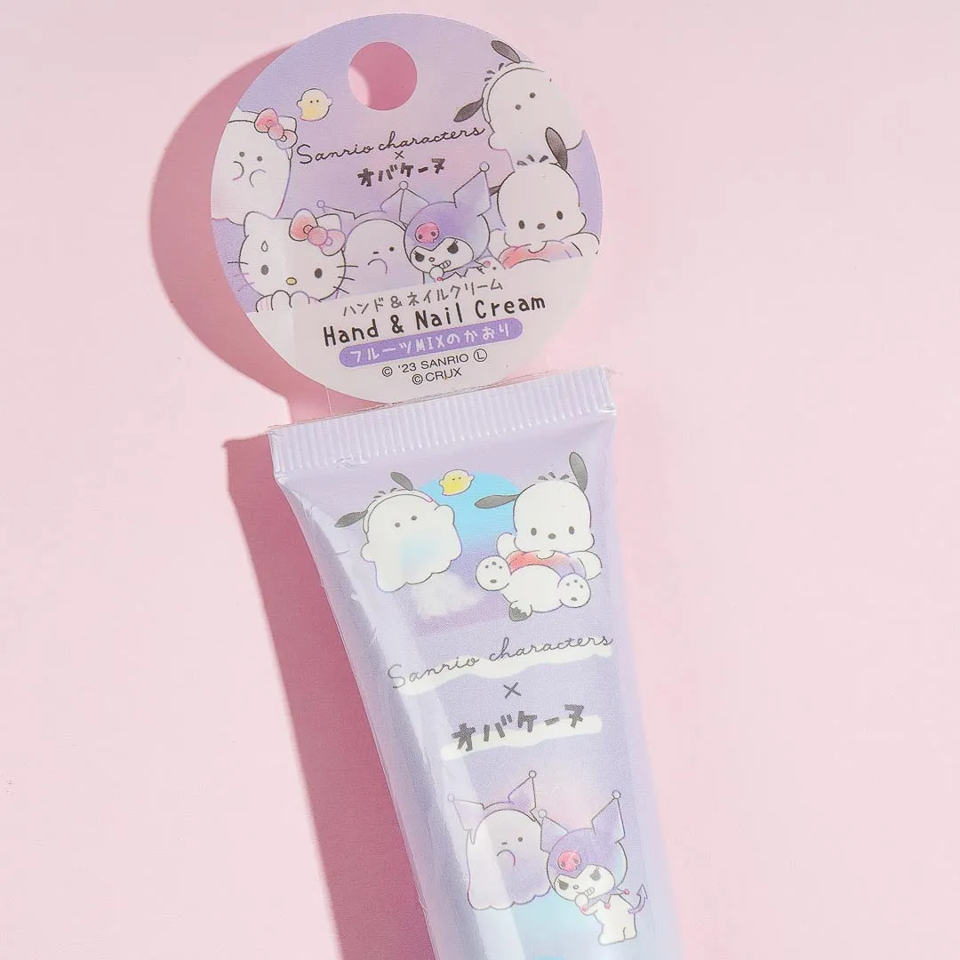 Sanrio Characters x Obakenu Hand & Nail Cream - Fruit