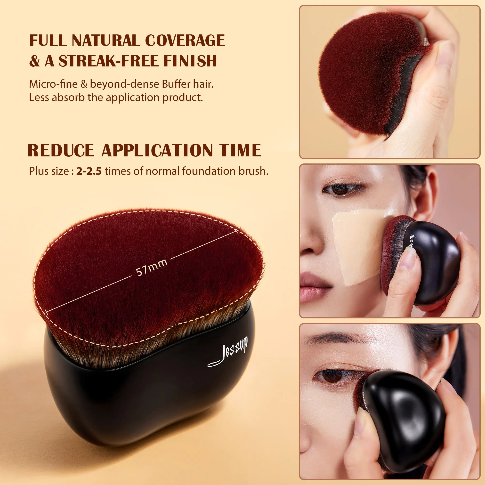 Sculpt Sponge with Foundation Brush