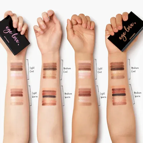 SEPHORA COLLECTION Eye Love Eyeshadow Palette Medium Warm