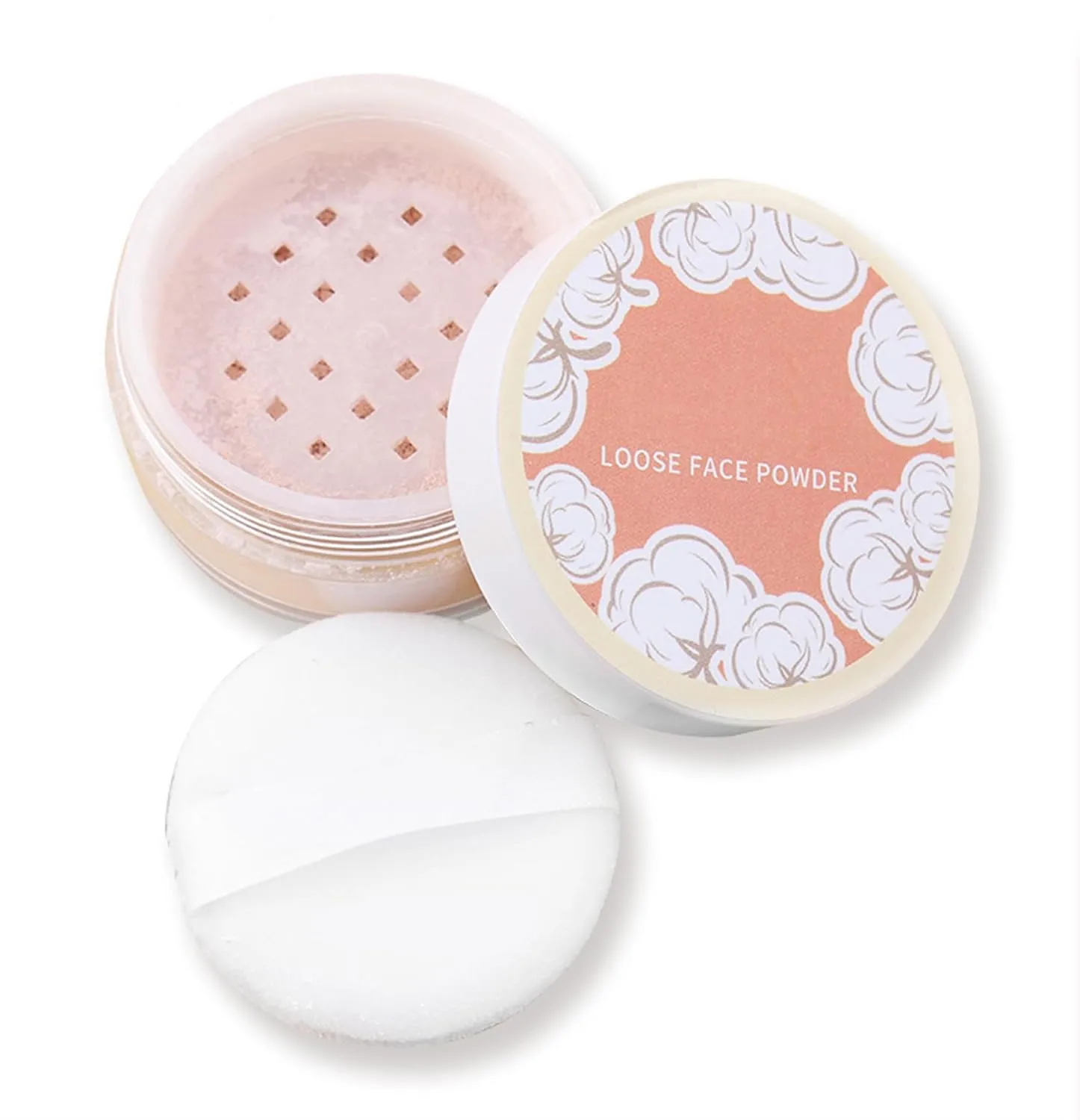 Setting Powder Bulk Powder Matte Long Lasting Setting Powder Waterproof And Sweatproof Non-Removal Setting Powder Loose Powder (01, One Size)