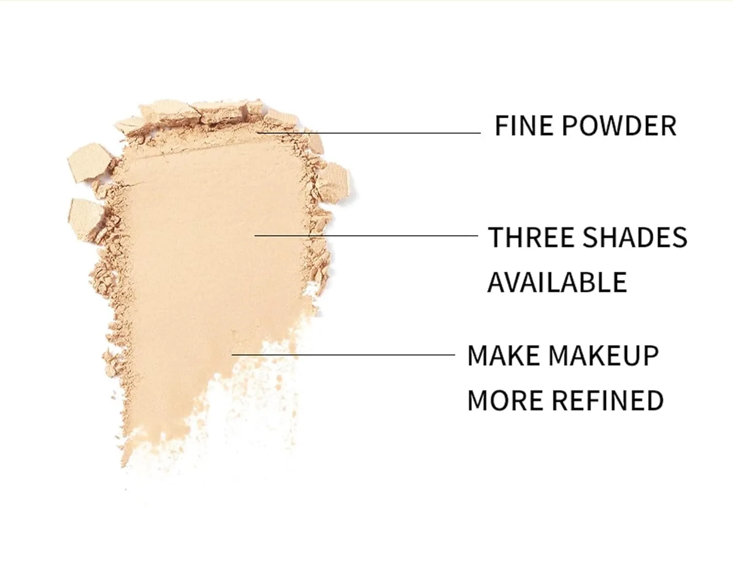 Setting Powder Bulk Powder Matte Long Lasting Setting Powder Waterproof And Sweatproof Non-Removal Setting Powder Loose Powder (01, One Size)