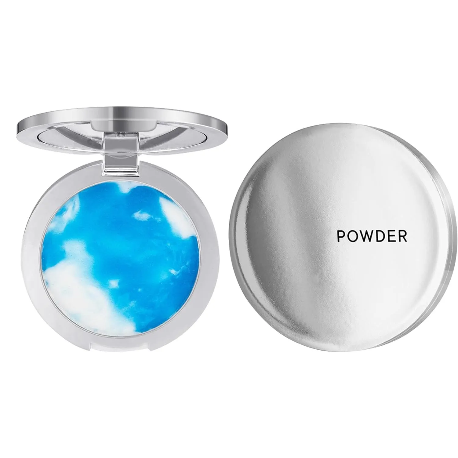 Setting Powder for Oily Skin, Oil Control Powder, Powder Makeup, Matte Pressed Powder, Long Lasting Pressed Powder Foundation, Lightweight Oily Skin Setting Powder