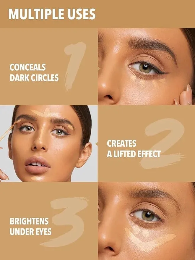 SHEGLAM concealer 12H full coverage